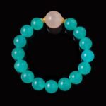 Amazonite & Rose Quartz Bracelet – Buddha-Inspired Natural Stones for Energy Healing & Negative Energy Release