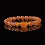Buddha-Inspired Southern Red Agate Bracelet-For Vitality & Emotional Balance