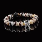 Black Obsidian & Lapis Lazuli Shmashana Bracelet – Spiritual Armor for Protection & Transformation