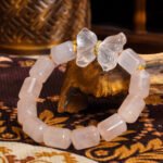 Groxiara Rose Quartz Butterfly Bracelet – For Love, Femininity & Emotional Healing