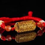 Handmade Lucky Red String Bracelet with Copper Amulet – Adjustable Protection Jewelry for Good Fortune & Energy