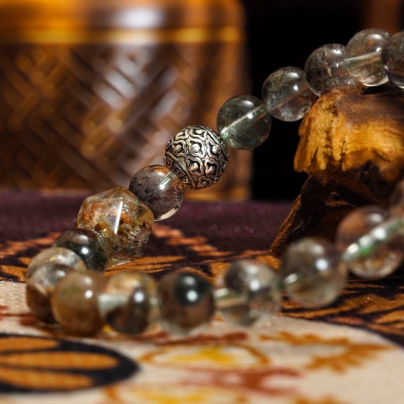 Buddha Stones Four Seasons Phantom Quartz – Crystal for Inner Growth & Life Cycles