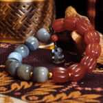 Natural Red Agate Feng Shui Pi Yao Carving Wealth Bracelet – For Prosperity & Protection
