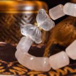 Groxiara Rose Quartz Butterfly Bracelet – For Love, Femininity & Emotional Healing