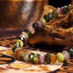 Buddha-Inspired Tourmaline Bracelet – Colorful Mini Beads for Healing & Positive Energy