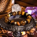 Tiger’s Eye & Black Agate Bracelet – Strength and Grounding Energy