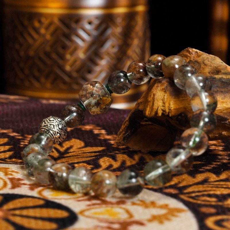 Buddha Stones Four Seasons Phantom Quartz – Crystal for Inner Growth & Life Cycles