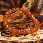 Buddha-Inspired Southern Red Agate Bracelet-For Vitality & Emotional Balance