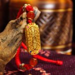 Handmade Lucky Red String Bracelet with Copper Amulet – Adjustable Protection Jewelry for Good Fortune & Energy