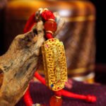 Handmade Lucky Red String Bracelet with Copper Amulet – Adjustable Protection Jewelry for Good Fortune & Energy