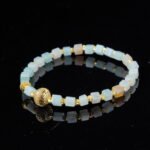 Groxiara Amazonite & Hematite Bracelet – For Grounded Confidence & Clear Decisions