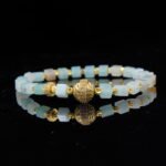 Groxiara Amazonite & Hematite Bracelet – For Grounded Confidence & Clear Decisions
