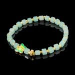 Groxiara Green Aventurine Healing Stone Hematite Cube Quartz Bracelet – Balance, Vitality & Clarity