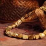 Groxiara Hematite Cube Bracelet – Picture Agate for Timeless Strength & Earth Connection