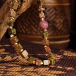 Groxiara Green  Aventurine & Strawberry Quartz Bracelet – For Love, Growth & Emotional Balance