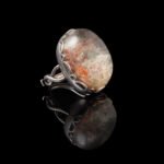 Groxiara Green Phantom Quartz Copper Ring– For Growth, Abundance & Career Manifestation