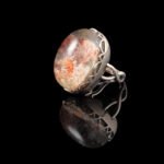 Groxiara Green Phantom Quartz Copper Ring– For Growth, Abundance & Career Manifestation