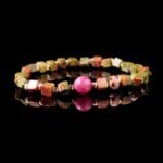 Groxiara Green  Aventurine & Strawberry Quartz Bracelet – For Love, Growth & Emotional Balance
