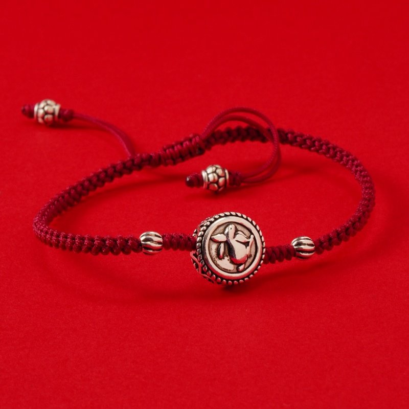 12 Chinese Zodiac Lucky Red String Bracelet