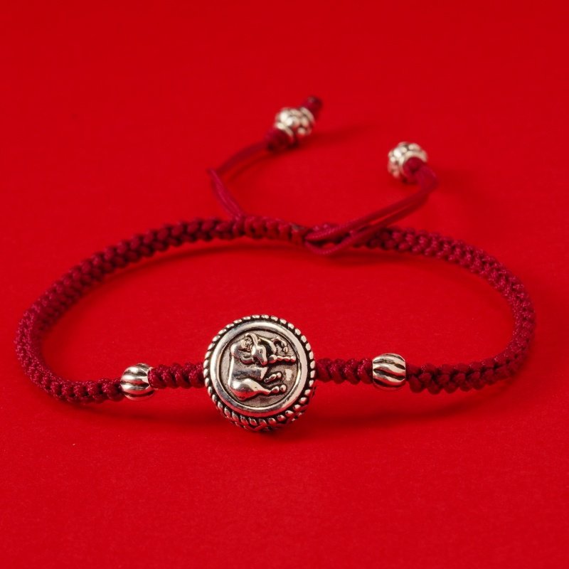 12 Chinese Zodiac Lucky Red String Bracelet