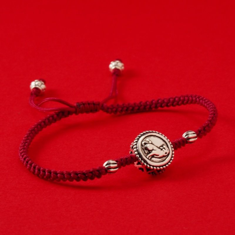 12 Chinese Zodiac Lucky Red String Bracelet