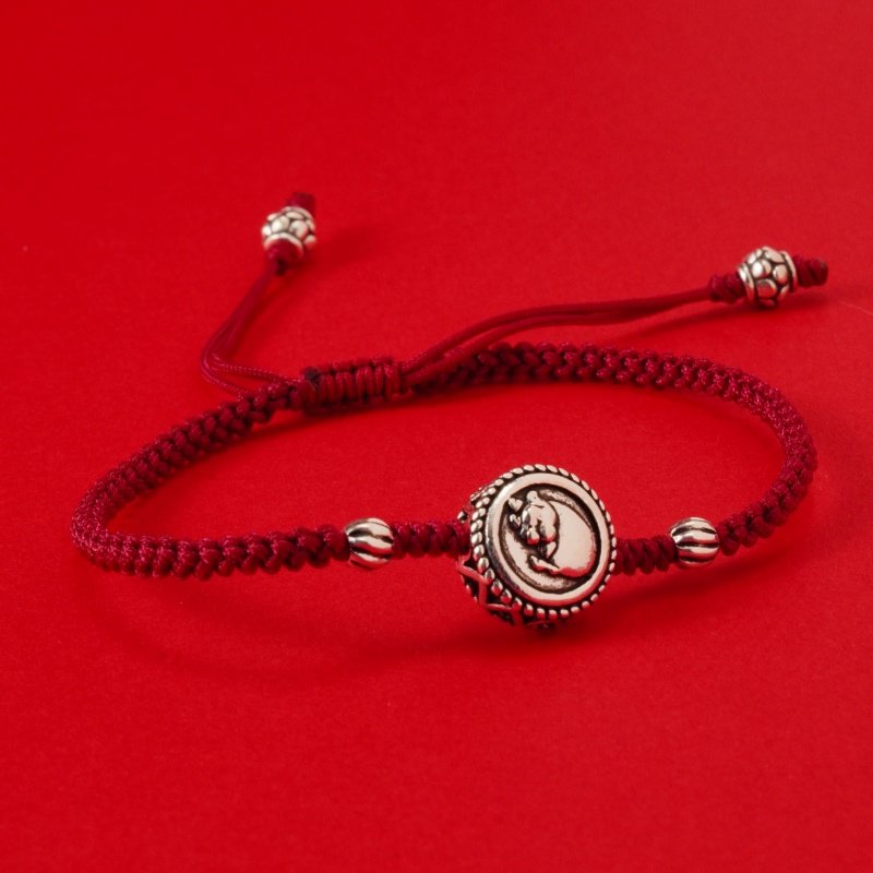 12 Chinese Zodiac Lucky Red String Bracelet