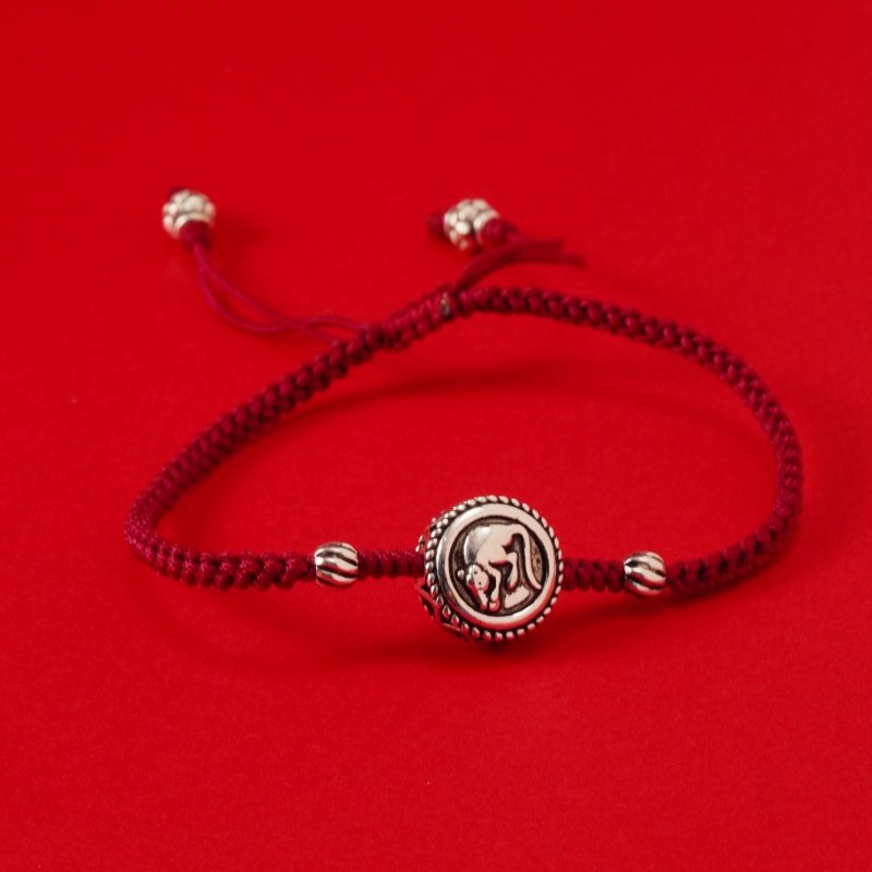 12 Chinese Zodiac Lucky Red String Bracelet