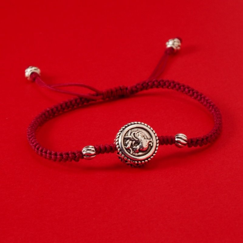 12 Chinese Zodiac Lucky Red String Bracelet
