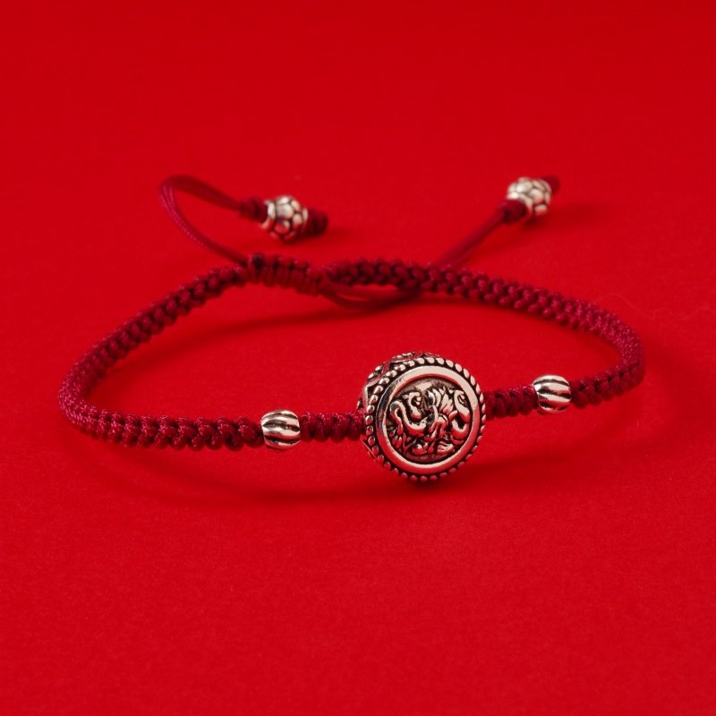 12 Chinese Zodiac Lucky Red String Bracelet