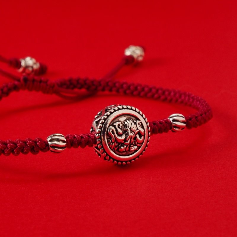 12 Chinese Zodiac Lucky Red String Bracelet