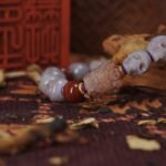 Lilac Agate Skull Totem Bracelet – Death Magic & Fierce Compassion