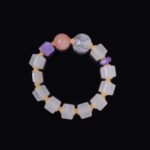 White Agate & Crystal Harmony Bracelet – Balance, Clarity & Inner Strength