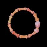 Agate Skull & Bone Bracelet – Courage, Protection & Grounding Energy