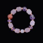 Rutilated Quartz & Agate Bracelet – Vitality, Protection & Spiritual Balance