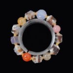 Multi-Gem Skull Guardian Bracelet – Protection, Wealth & Healing Energy