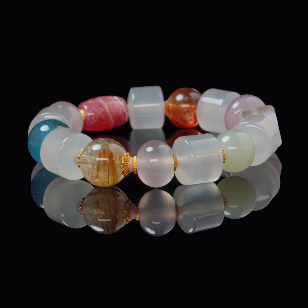 Multi-Gemstone Harmony Bracelet – Love, Abundance & Spiritual Balance