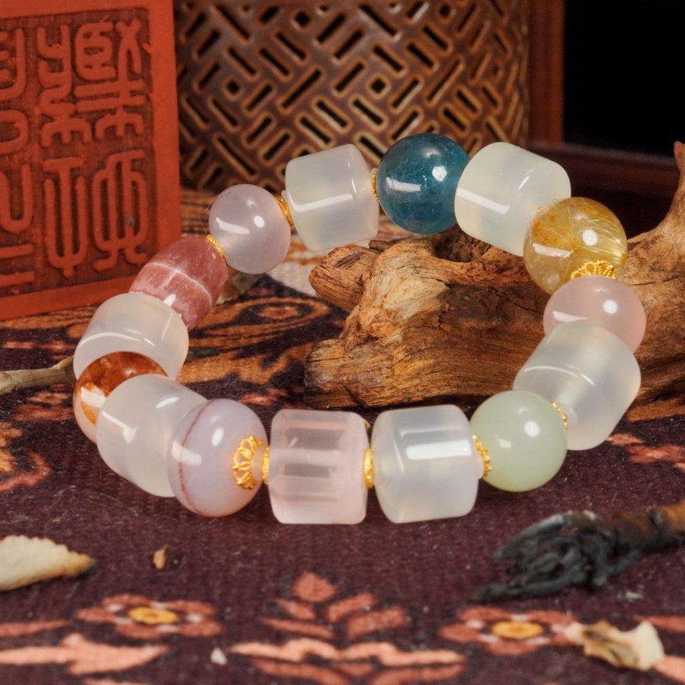 Multi-Gemstone Harmony Bracelet – Love, Abundance & Spiritual Balance