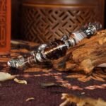 Banded Agate Skull & Bone Bracelet – Protection, Resilience & Grounding Energy