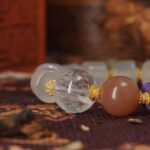 White Agate & Crystal Harmony Bracelet – Balance, Clarity & Inner Strength