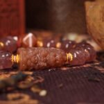 Blush Skull & Totem Bracelet – Sweet Strength & Spirit Protection