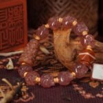 Blush Skull & Totem Bracelet – Sweet Strength & Spirit Protection