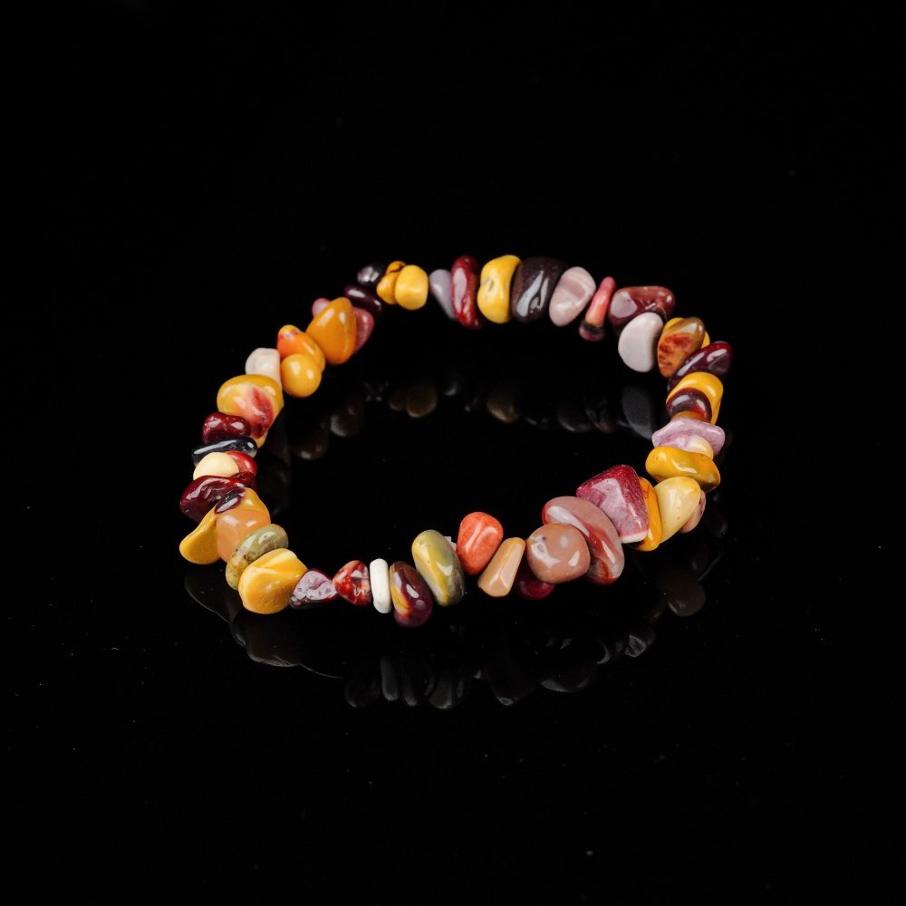 Groxiara™ Earth Spirit Collection | Natural Raw Crystal Chip Bracelets - Healing Energy Jewelry