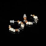 Groxiar Bohemian Spirit Earring Collection | Natural Stone Gemstone Hoops & Vintage Ornate Studs