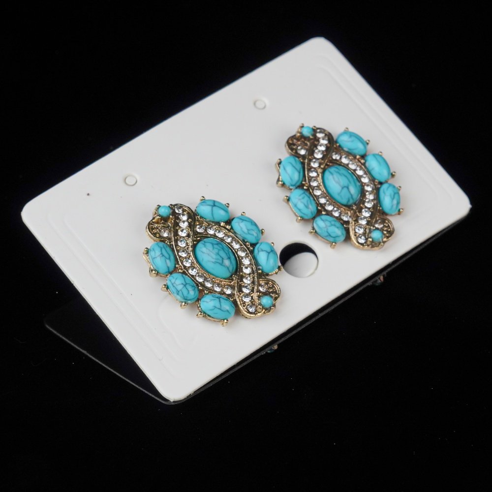 Groxiar Bohemian Spirit Earring Collection | Natural Stone Gemstone Hoops & Vintage Ornate Studs