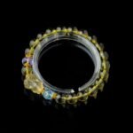 Groxiara | 'Golden Fox' Hand-Carved Citrine Wealth & Intuition Bracelet – Aquamarine & Amethyst Accents - 17cm (6.7")